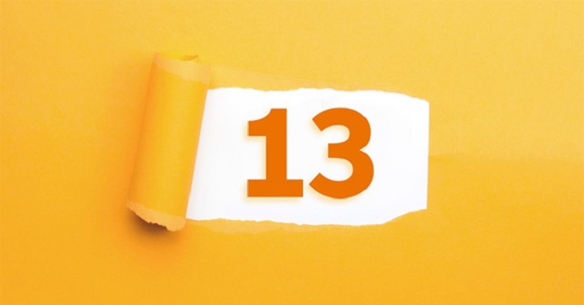 Ý nghĩa con số 13 khi kết hợp với các con số khác